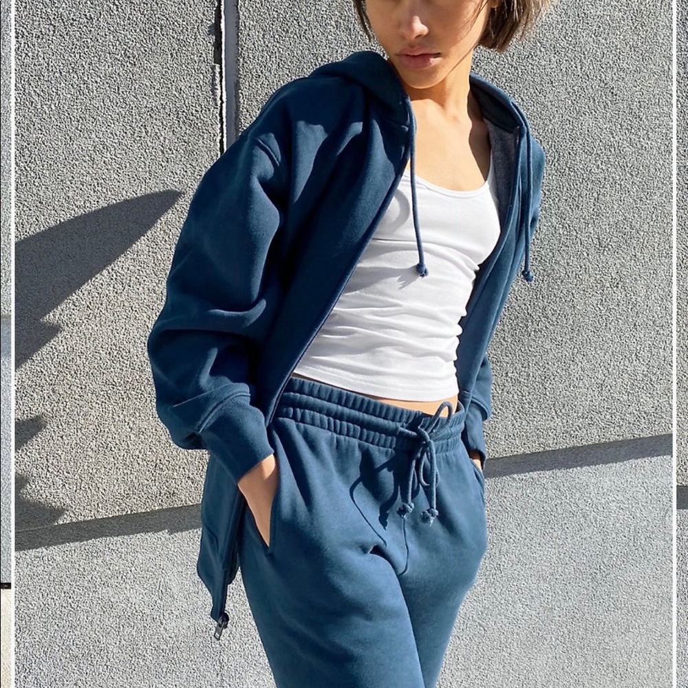 COZYAF Boyfriend zip up hoodie